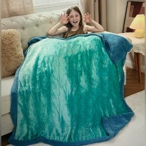 Newcosplay Kids Blanket - Teal